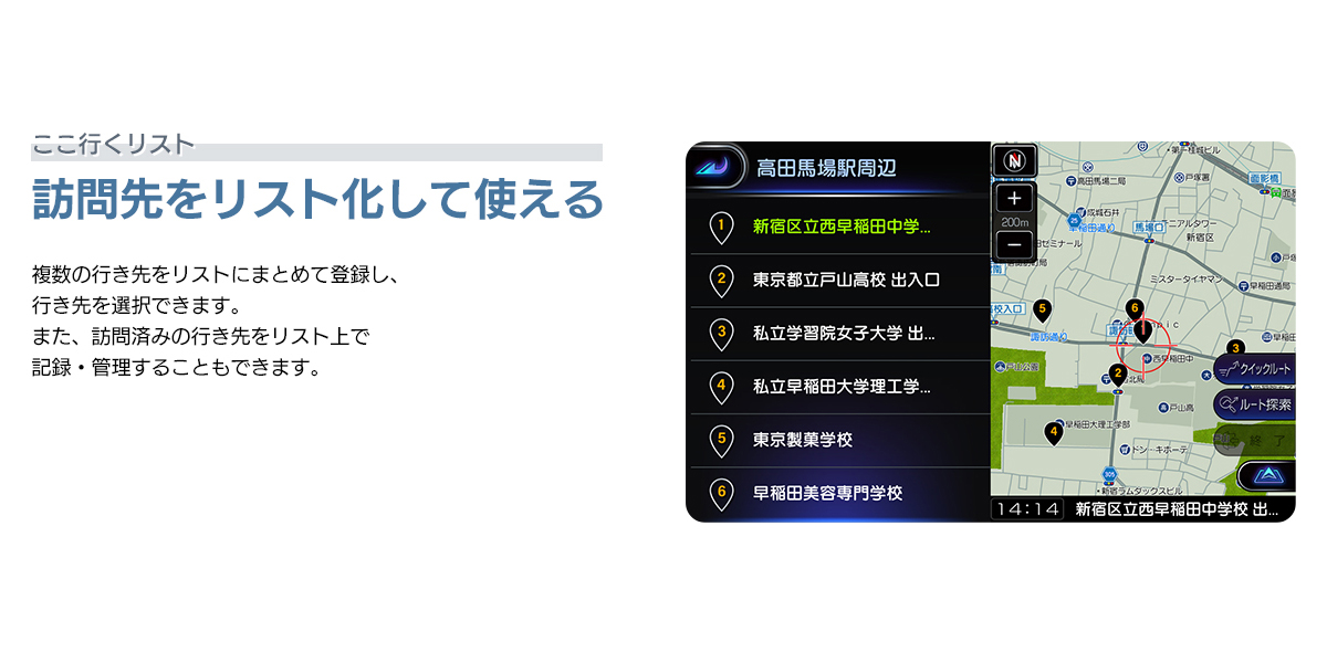 ここ行くリスト